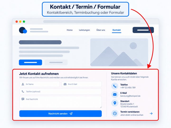 Kontakt / Termin / Formular