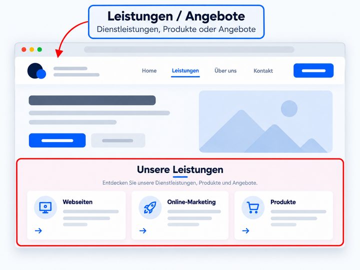 Leistungen / Angebote
