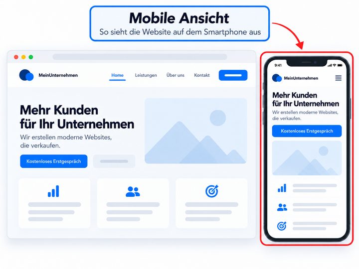 Mobile Ansicht